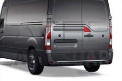 Opel Movano 3 Krom Arka Tampon Eşiği P.Çelik (Taşlı) 2010 ve Sonrası