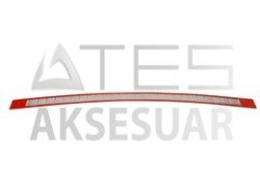 Opel Movano 3 Krom Arka Tampon Eşiği P.Çelik (Taşlı) 2010 ve Sonrası