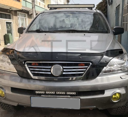 KIA Sorento Ön Kaput Koruyucu Rüzgarlık Eki (ABS) 2 Prç 2002-200