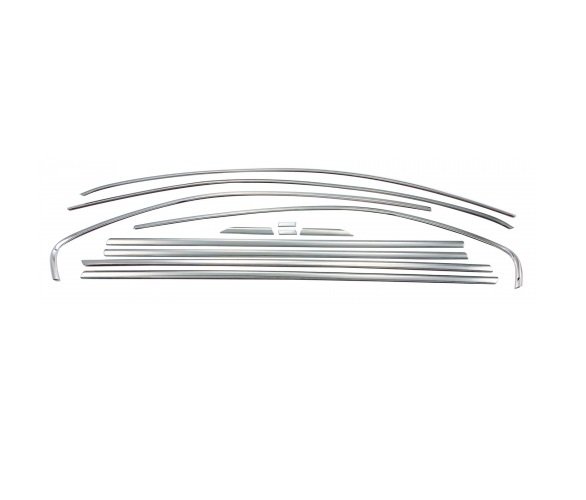 VW Jetta Krom Cam Çerçeve Seti 12 Prç. 2011 Üzeri