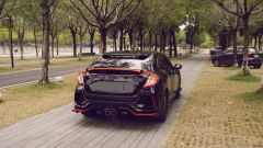 CIVIC HB FK7 IÇIN UYUMLU LED SPOILER