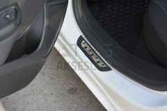 Ford Fiesta Krom Kapı Eşiği Dotline 4 Parça 2018 ve Sonrası