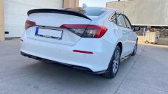 CIVIC FE1 2022 IÇIN UYUMLU  AERO SPOILER - PIANO BLACK (PARLAK SIYAH)