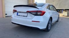 CIVIC FE1 2022 IÇIN UYUMLU  AERO SPOILER - PIANO BLACK (PARLAK SIYAH)