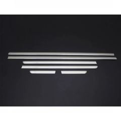 Dacia Duster Cam Çıtası 6 Parça Paslanmaz Çelik 2018>