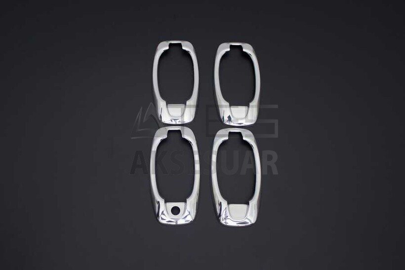 Opel Combo D Krom Kapı Kolu Çerçevesi 4 Kapı 2011-2018 Arası