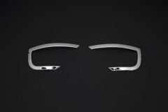 Dacia Duster Arka Reflektör Çıtası Paslanmaz Çelik 2 Parça 2018>