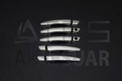 Peugeot Partner 3 Krom Kapı Kolu 5 Kapı 10 Parça (2 Delik-2 Sürgü) 2019 ve Sonrası