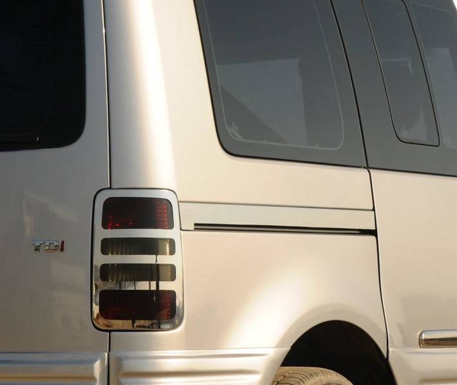 Volkswagen Caddy Sürgülü Kapı Çıtası 2 Parça Paslanmaz Çelik 2015-