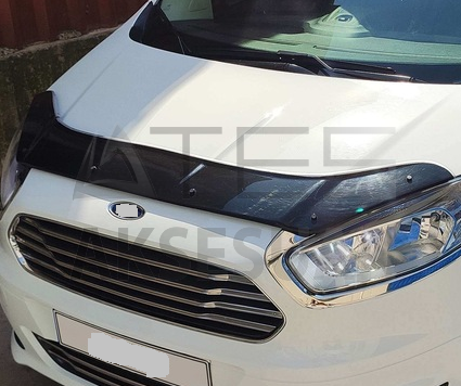 Ford Courier Ön Kaput Koruyucu Rüzgarlık 3mm (ABS) 2014