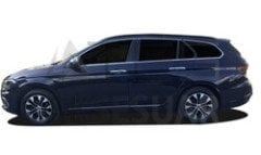 Fiat Egea SW Krom Üst Cam Çerçevesi 6 Parça 2016 ve Sonrası