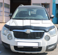 Skoda Yeti Ön Kaput Koruyucu Rüzgarlık 4mm Akrilik (ABS)