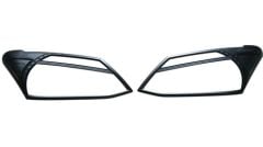 D-MAX IÇIN UYUMLU 2012-2017 FAR ÇERÇEVESI KAPLAMA SIYAH