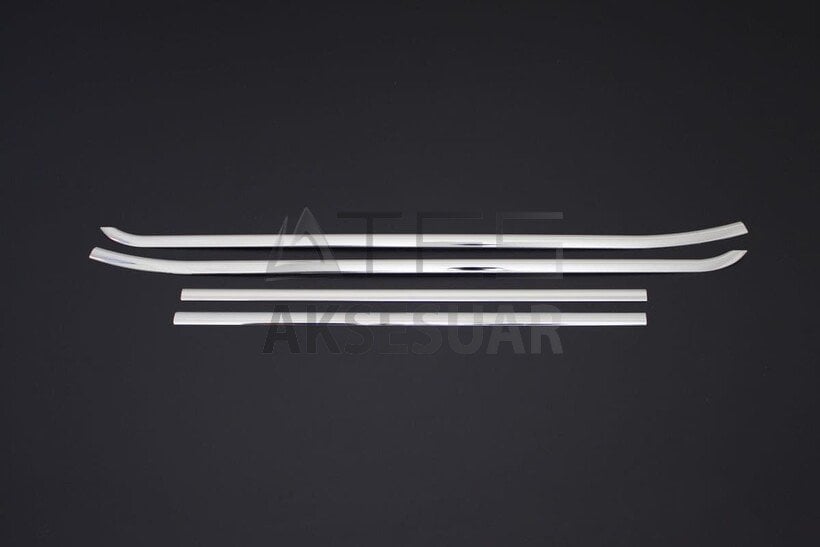 Fiat Doblo 2 Krom Cam Çıtası 4 Parça 2020 ve Sonrası