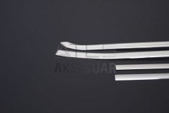 Fiat Doblo 2 Krom Cam Çıtası 4 Parça 2020 ve Sonrası